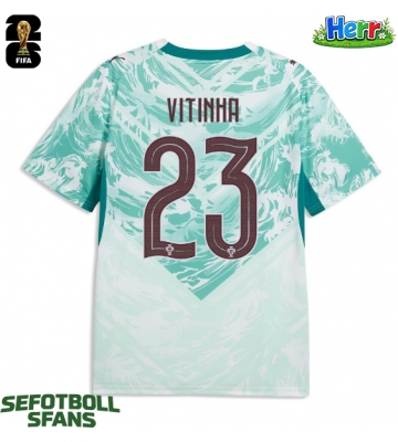Portugal Vitinha #23 Bortatröja VM 2026 Kortärmad